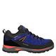 Karrimor Mens Hot Rock Low Walking Shoes Waterproof Lace Up Padded Ankle Collar Blue/Orange UK 10 (45)