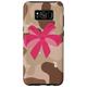 Hülle für Galaxy S8+ Camouflage Telefon mit rosa Schleife Frauen Desert Camo