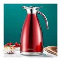 GRFIT Electric Kettle 1.5L/2L Insulated Kettle Household 304 Stainless Steel Warm Water Kettle Large Capacity Hot Water Insulation Pot Tea Kettle Tea Kettle (Color : Red, Size : 1.5L)