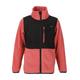 Fleecejacke ZIGZAG "Carson" Gr. 104, rot (rot, schwarz) Kinder Jacken Westen