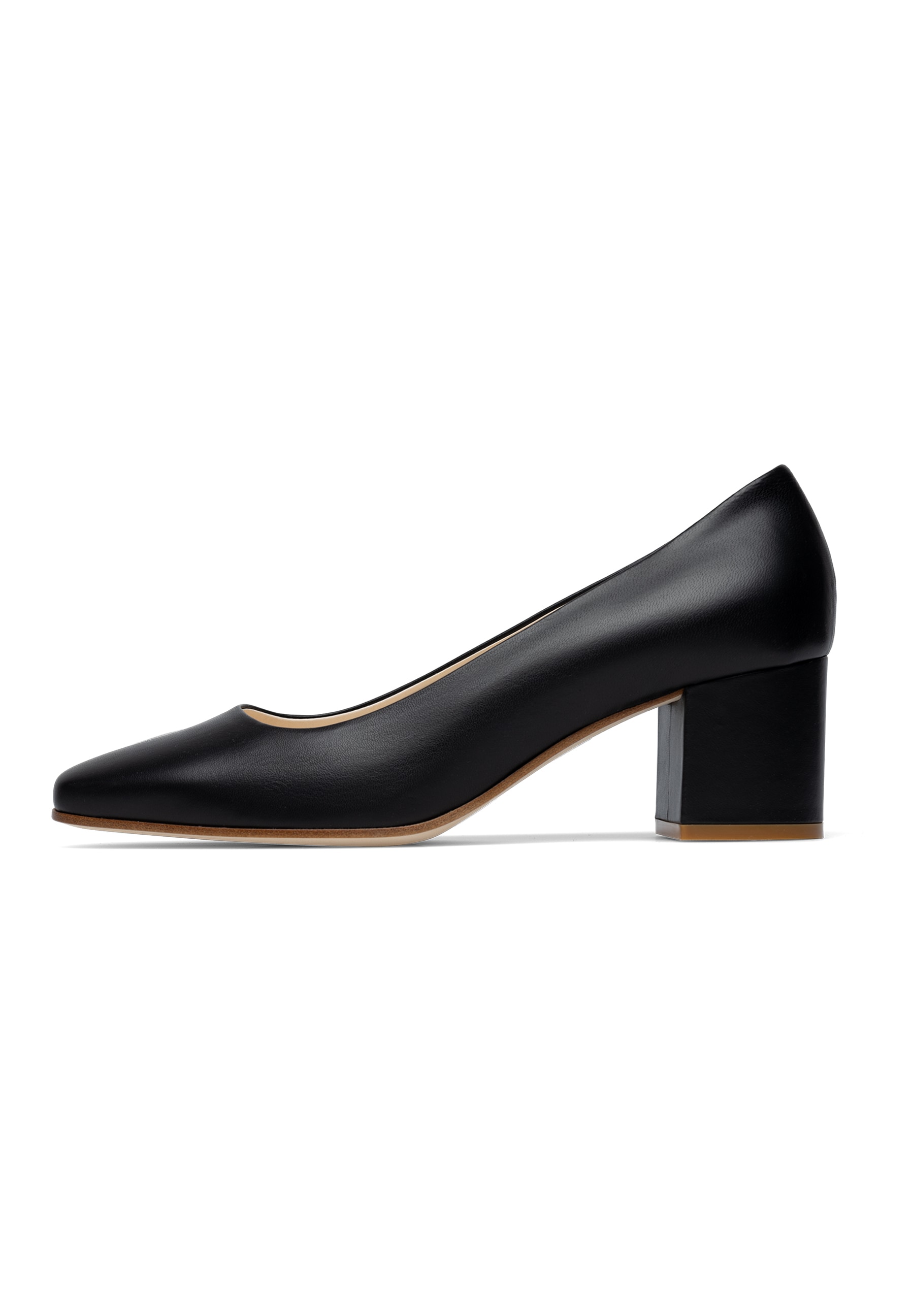 Pumps HENRY STEVENS "Audrey P50 Businessschuh", Damen, Gr. 42, schwarz, Ziegennappa, Schuhe, High Heels Damen Leder handgefertigt, Damenpumps