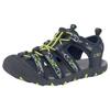 Outdoorsandale CMP "SAHIPH", Gr. 28, lila (lila, lime), Synthetik, Textil, sportlich, Schuhe