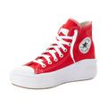 Sneaker CONVERSE "CHUCK TAYLOR ALL STAR MOVE" Gr. 36, rot (red) Schuhe Schnürstiefeletten