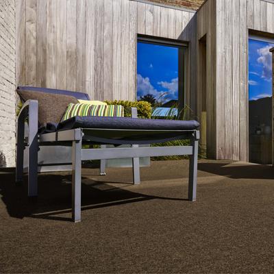 Kunstrasen ANDIAMO "Field, Made in Belgium", braun, B:200cm H:4mm L:350cm, Polyester, Nadelfilz, Teppiche, Rasenteppich aus Nadelfilz, mit Noppen, für Balkon & Terrasse Image