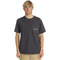 T-Shirt BILLABONG "STACKED ARCH PK" Gr. L, schwarz (washed black) Herren Shirts T-Shirts