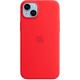 APPLE Handyhülle "iPhone 14 Plus Silicone MagSafe" Hüllen Gr. iPhone 14 Plus, rot (red) Zubehör für Handys Smartphones