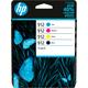 HP Tintenpatrone "912 4er-Pack" Tintenpatronen bunt (schwarz, cyan, magenta, gelb) Zubehör Drucker