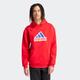 Kapuzensweatshirt ADIDAS SPORTSWEAR "M FI BOS HD OLY" Gr. XL, rot (better scarlet) Herren Sweatshirts Sportbekleidung