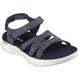 Sandale SKECHERS "GO WALK FLEX SANDAL-SUNSHINE" Gr. 41, blau Damen Schuhe Sandalen