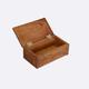 NOALED Ring Box Teak Desktop Dressing Table Jewelry Box, Wooden Solid Wood Table Key Storage Box Ring Boxes For Jewellery