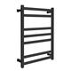 Electric Towel Drying Rack Heated Towel Rack Bathroom Radiator Wall Mounted Electric Heated Towel Drying Rack Heated Towel Rack Black 304 Stainless Steel Heated Towel Rail 7 Bar Bath Towel H (Black Pl