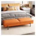 GLigeT End of Bed Bench Upholstered Entryway Bench, Bedroom Bench for End of Bed, Dining Bench with Padded Seat for Kitchen, Living Room Ottoman Bench (Color : 6, Size : 180x40x40cm)