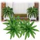 LGQY Growhabity Ferns,growhabity uv resistant lifelike artificial boston fern, artificial ferns for outdoors,ferns artificial plants,resistant lifelike artificial boston fern-19.6in (8pc)