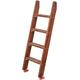 Solid Wood Bunk Ladder With Hook Retainer, Heavy Duty Loft Home Camper Twin Bunk Bed Ladder, 4/5 Step (Size : 125cm/49")