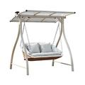 Garden Swing Chair Hanging Bed, Outdoor Swing, Courtyard, Household Double Rocking Chair, Garden, White Swing Chair, Outdoor Rattan Chair, Qianqiu Porch Swings