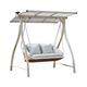 Garden Swing Chair Hanging Bed, Outdoor Swing, Courtyard, Household Double Rocking Chair, Garden, White Swing Chair, Outdoor Rattan Chair, Qianqiu Porch Swings