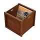 XPYGF565 Vinyl Record Storage Record Album Storage Crate, Vinyl ​Record Crate, Multifunctional Visible Record Holder Crate, Great for Storing Vinyl ​Record LP's/Albums Record Crate