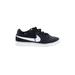 Nike Sneakers: Black Print Shoes - Women's Size 9 1/2 - Almond Toe