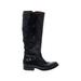 FRYE Boots: Black Solid Shoes - Women's Size 8 - Round Toe