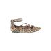 Mossimo Supply Co. Flats: Brown Leopard Print Shoes - Women's Size 8 1/2 - Almond Toe