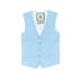 Black N Bianco Tuxedo Vest: Blue Print Jackets & Outerwear - Kids Boy's Size 16