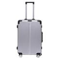 Carry On Luggage Carry On Luggage Checked in Luggage Suitcase with Wheels Hard Case Luggage with Spinner Wheels Business Suitcase (Color : Silver, Size : 28inch)