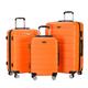 PIPONS Carry On Luggage 3 Piece Luggage Set,20/24/28 Inch Hardshell Suitcase Set Suitcase for Women Men Family Business Suitcase (Color : A, Size : 3-Piece Set)