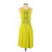 Trina Turk Casual Dress: Green Dresses - Women's Size 4