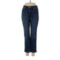 Lee Jeans - Low Rise: Blue Bottoms - Women's Size 8 Petite - Dark Wash