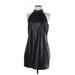 Melrose and Market Casual Dress: Black Dresses - Women's Size Large