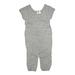 Arizona Jean Company Short Sleeve Outfit: Gray Tops - Kids Girl's Size Small