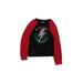 Harry Potter Pullover Sweater: Red Graphic Tops - Kids Girl's Size 10