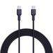 AUKEY Circlet CC 60W 480Mbps 1m Nylon Braided USB-C to USB-C Cable Black