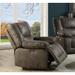 Leather-Aire Power Motion Recliner, USB Port, Tufted Cushions