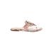 Tory Burch Flip Flops: Pink Shoes - Women's Size 5 1/2 - Open Toe