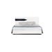 Queen Bed in White & Grey - Global Furniture USA HUDSON(988)-QB
