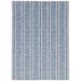 Washable Wallen Ivory/Blue 3x5 - Linon Home Décor RUGWR3335