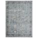 "Pasargad Home Oushak Collection Hand-Knotted L. Blue Wool Area Rug- 9' 2"" X 11'10"" - Pasargad Home ptk-63 9x12"