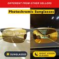 Migliori occhiali antiriflesso per la visione notturna diurna per la guida da uomo Occhiali da sole polarizzati Occhiali da vista fotocromatici per conducente