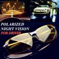 Visione notturna da uomo e da donna per automobilisti, occhiali da guida, occhiali da sole, moda, vetro solare UV 400