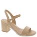 Cole Haan Josie Black Heel Sandal - Womens 10.5 Tan Sandal Medium