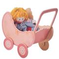 Dida - Der Puppenwagen Aus Holz Dekoration Rosa ist EIN Holzpuppenwagen Zum Schieben Der Puppen Der Kinder. Der Spielwagen Ist Ideal Für Den Kindergarten Und Zu Hause