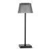 MDR Trading Inc. 15" Integrated LED Outdoor Table Lamp in Gray/Black | 15 H x 4.5 W x 4.5 D in | Wayfair 20-TRILITE-001-SMOKE