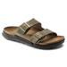 Birkenstock Men's Arizona Rugged Oiled Leather Sandal - Green