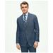 Brooks Brothers Men's Slim Fit Linen-Blend Herringbone Suit Jacket | Navy | Size 40 Regular