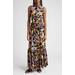 Emma Mock Neck Maxi Dress