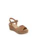 Ryder Ankle Strap Platform Wedge Sandal