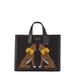 Manhattan Lady Leopard Embroidered Tote