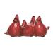 The Holiday Aisle® Resin 10.75 in. Red Christmas Cardinal Gang Decor Resin | 5 H x 10.75 W x 10.75 D in | Wayfair E7B39612469C440A9A84651D453BC086