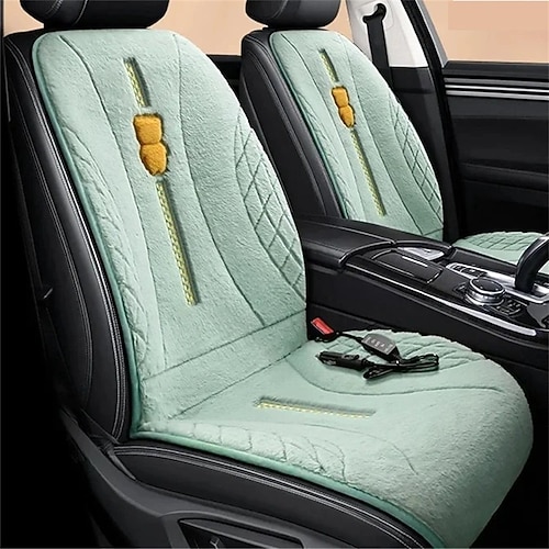 12V universeller Autositzheizer intelligentes elektrisches beheiztes Winterkissen Auto Innenausstattung Sitzwärmerbezug Image